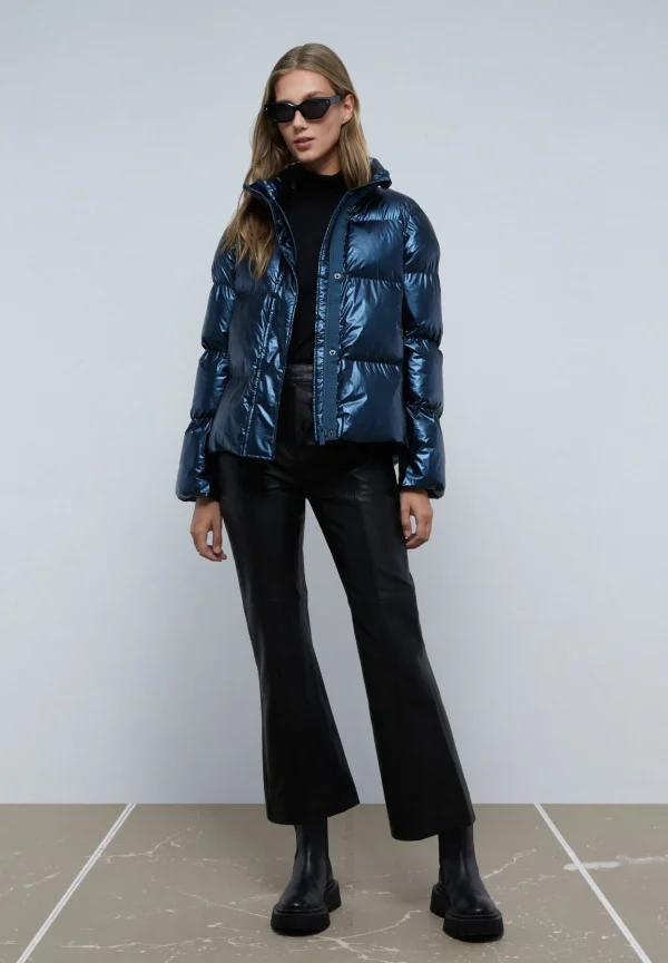 scalperscompany Abrigo Acolchado Bufanda Desmontable-Mujer Abrigos Y Chaquetas