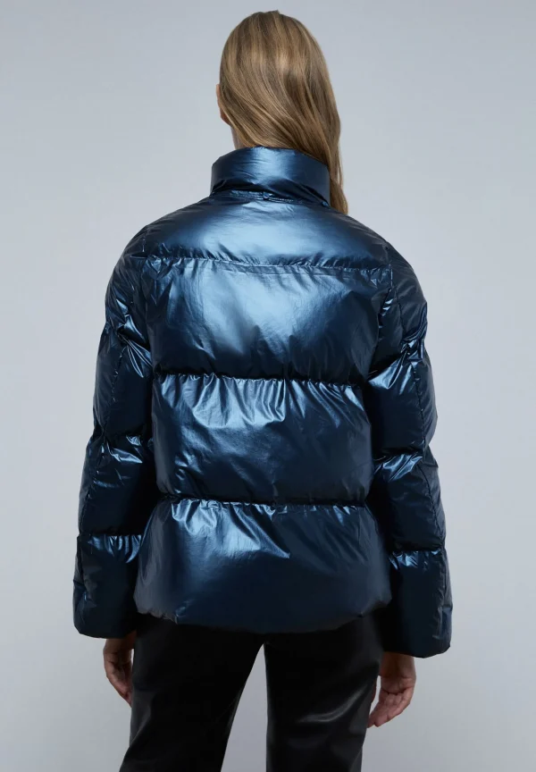 scalperscompany Abrigo Acolchado Bufanda Desmontable-Mujer Abrigos Y Chaquetas