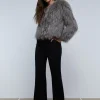 scalperscompany Abrigo Corto Pelo-Mujer Abrigos Y Chaquetas