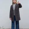 scalperscompany Abrigo Cruzado Cuadros-Niños Abrigos Y Chaquetas