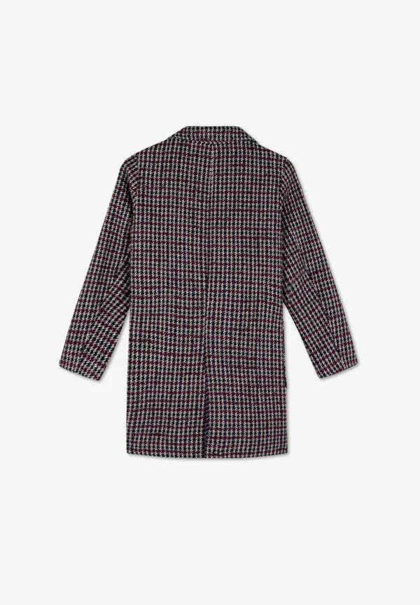 scalperscompany Abrigo Cruzado Cuadros-Niños Abrigos Y Chaquetas