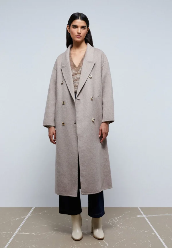 scalperscompany Abrigo Lana Bufanda-Mujer Abrigos Y Chaquetas