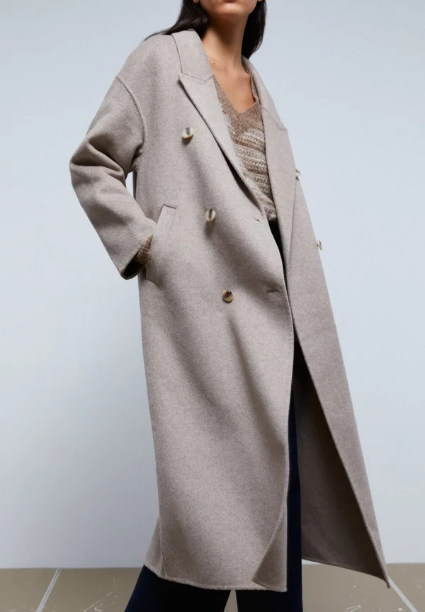scalperscompany Abrigo Lana Bufanda-Mujer Abrigos Y Chaquetas