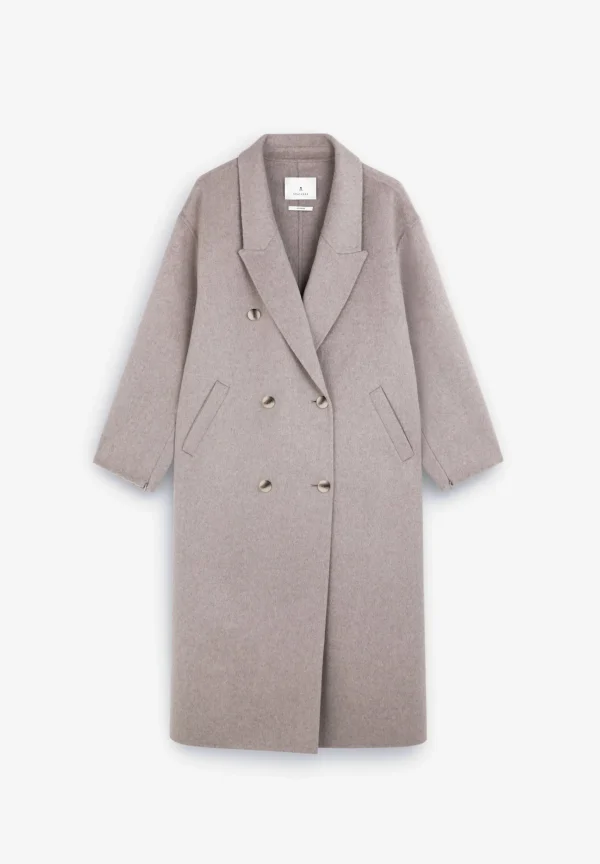scalperscompany Abrigo Lana Bufanda-Mujer Abrigos Y Chaquetas