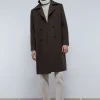 scalperscompany Abrigo Lana Doble Botonadura-Hombre Abrigos Y Chaquetas