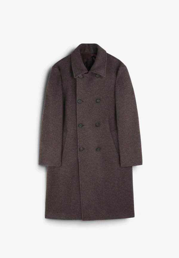 scalperscompany Abrigo Lana Doble Botonadura-Hombre Abrigos Y Chaquetas