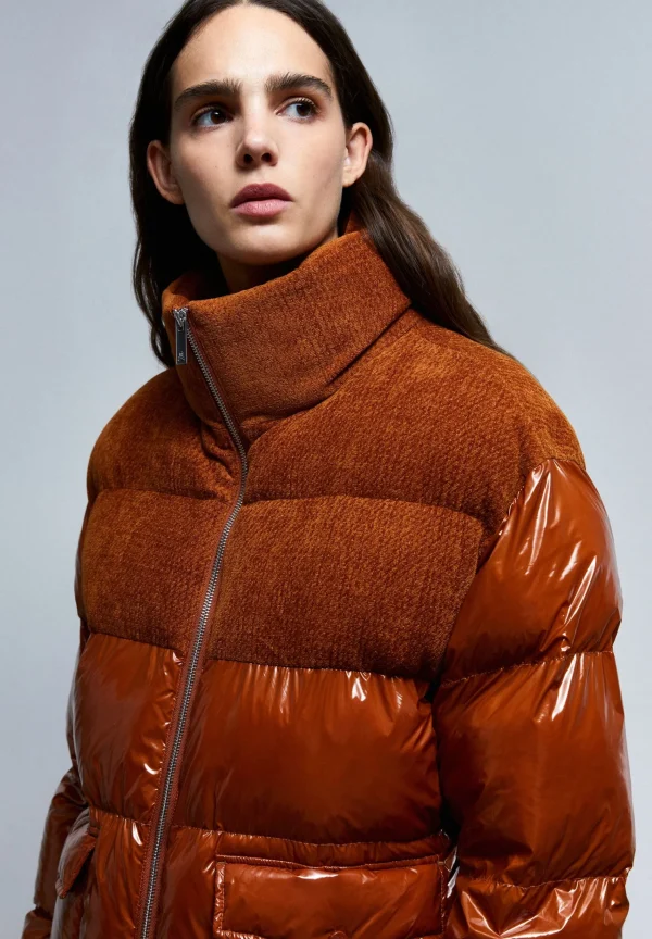 scalperscompany Abrigo Largo Acolchado-Mujer Abrigos Y Chaquetas