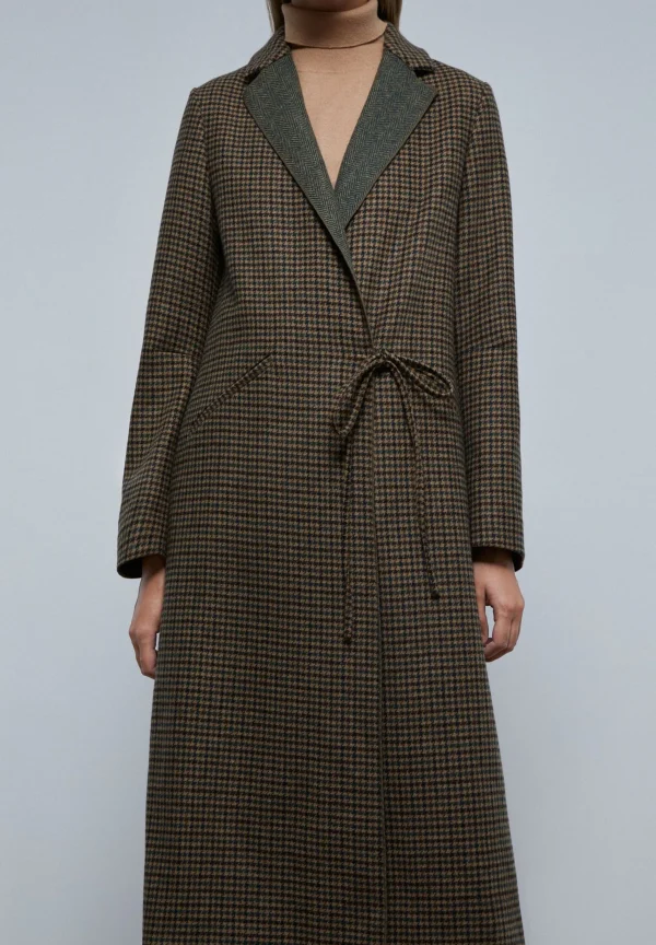 scalperscompany Abrigo Pano Cruzado-Mujer Abrigos Y Chaquetas