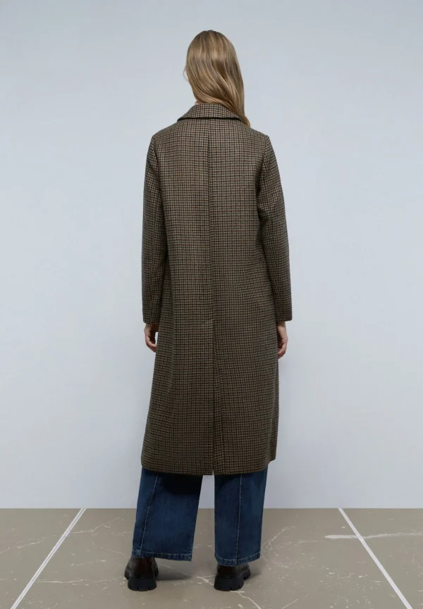 scalperscompany Abrigo Pano Cruzado-Mujer Abrigos Y Chaquetas
