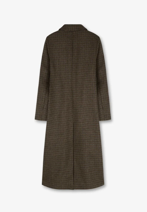 scalperscompany Abrigo Pano Cruzado-Mujer Abrigos Y Chaquetas