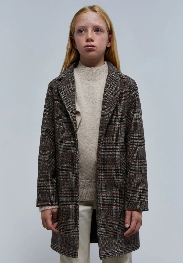 scalperscompany Abrigo Pano Cuadros-Niños Abrigos Y Chaquetas
