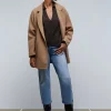 scalperscompany Abrigo Reversible Doble Faz-Mujer Abrigos Y Chaquetas