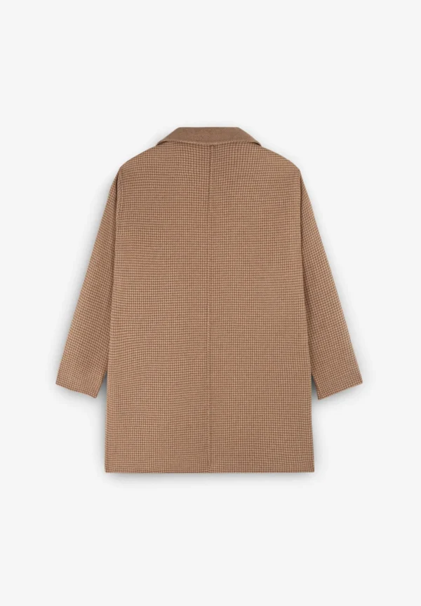 scalperscompany Abrigo Reversible Doble Faz-Mujer Abrigos Y Chaquetas