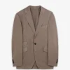 scalperscompany Americana Algodon Lino-Hombre Americanas Y Chalecos