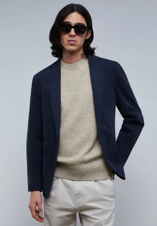 scalperscompany Americana Casual Algodon-Hombre Americanas Y Chalecos