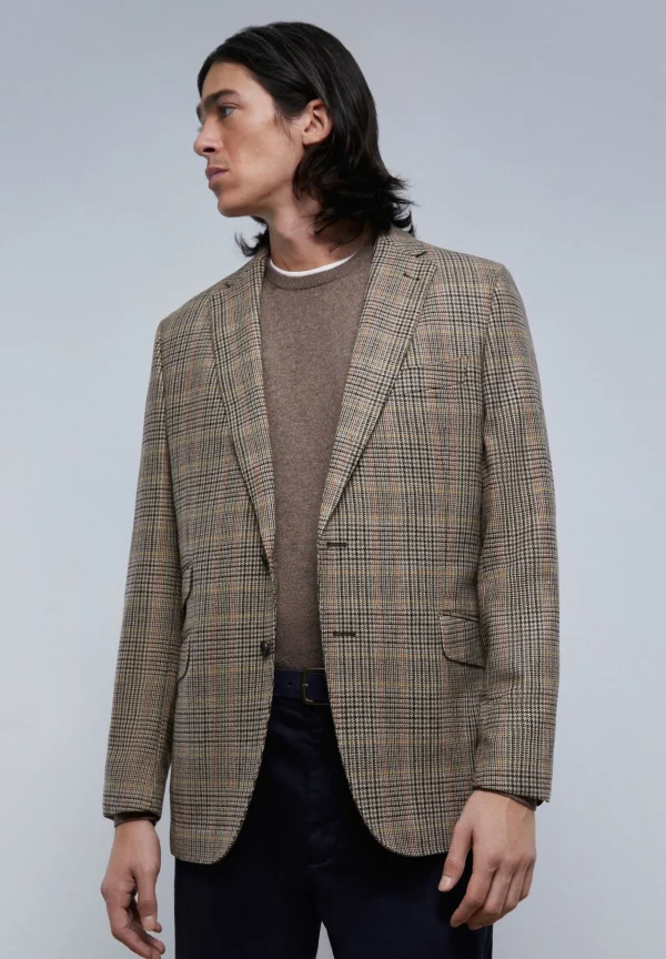 scalperscompany Americana Cuadros-Hombre Americanas Y Chalecos