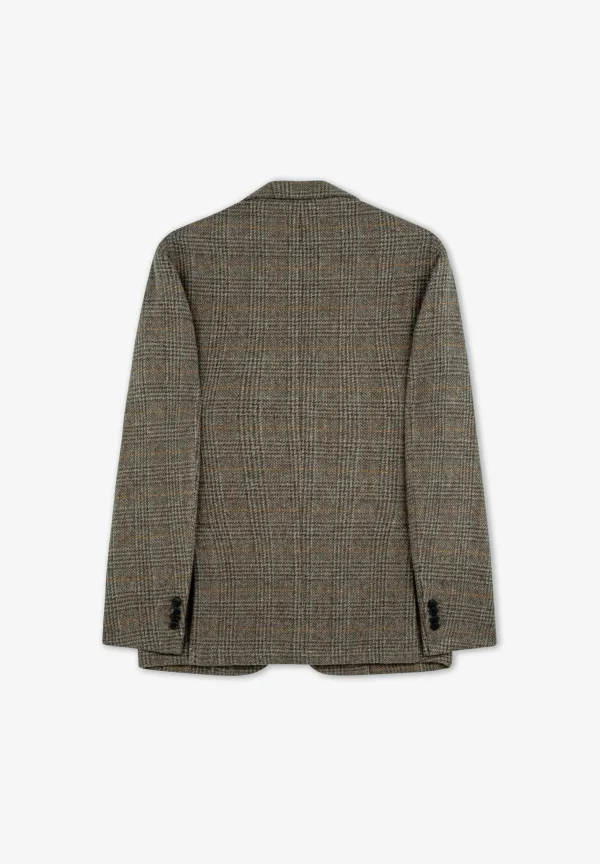 scalperscompany Americana Cuadros Bolsillos-Hombre Americanas Y Chalecos