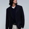 scalperscompany Americana Lana Semi Armada-Hombre Americanas Y Chalecos