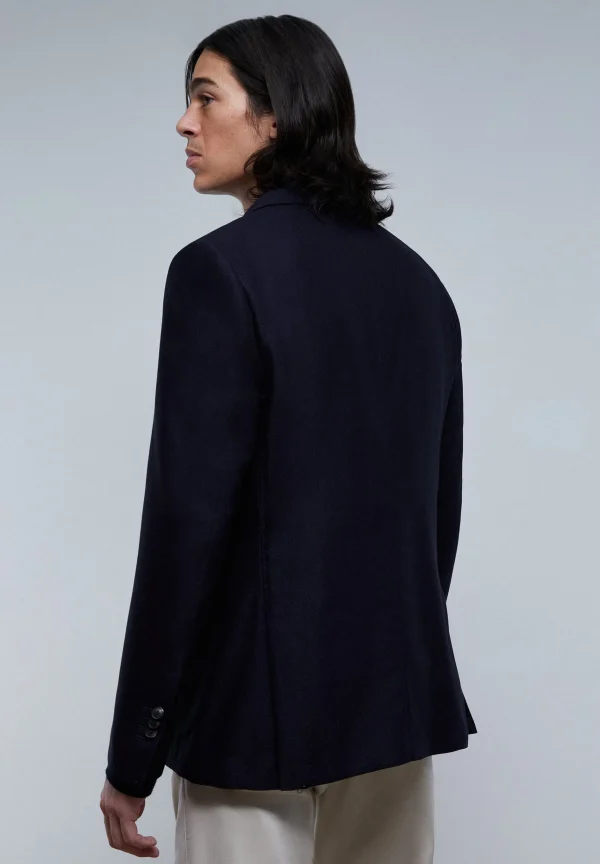 scalperscompany Americana Lana Semi Armada-Hombre Americanas Y Chalecos
