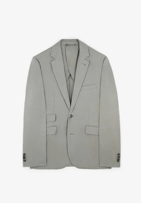 scalperscompany Americana Lino Algodon-Hombre Americanas Y Chalecos