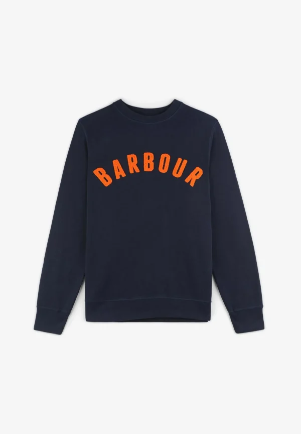 BARBOUR | Sudadera Prep Logo-Hombre Sudaderas