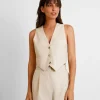 BASH | Chaleco Jessy-Mujer Blazers Y Chalecos