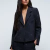 scalperscompany Blazer Abertura Manga-Mujer Coleccion
