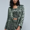 scalperscompany Blazer Animal Print-Mujer Coleccion