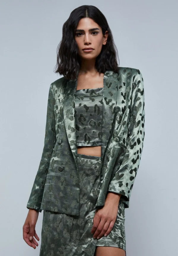 scalperscompany Blazer Animal Print-Mujer Coleccion