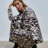 scalperscompany Blazer Estampado Animal-Mujer Coleccion
