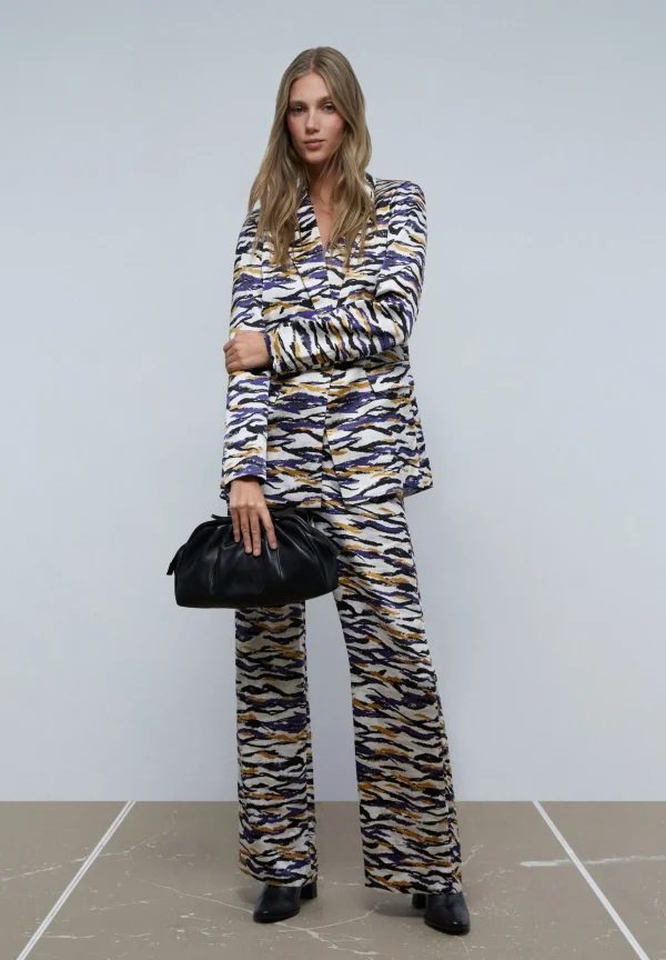 scalperscompany Blazer Estampado Animal-Mujer Coleccion