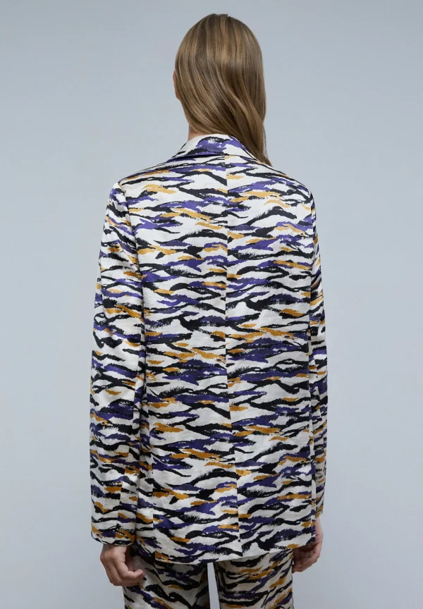 scalperscompany Blazer Estampado Animal-Mujer Coleccion