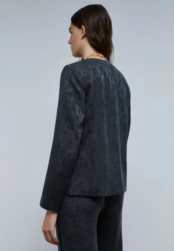 scalperscompany Blazer Fluida Animal Print-Mujer Total Look