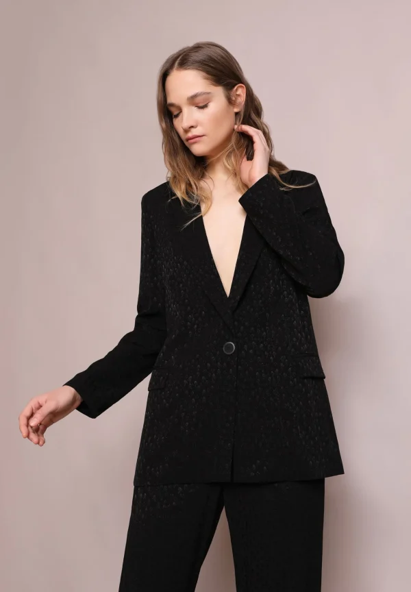 scalperscompany Blazer Jacquard Calaveras Estrellas-Mujer Total Look