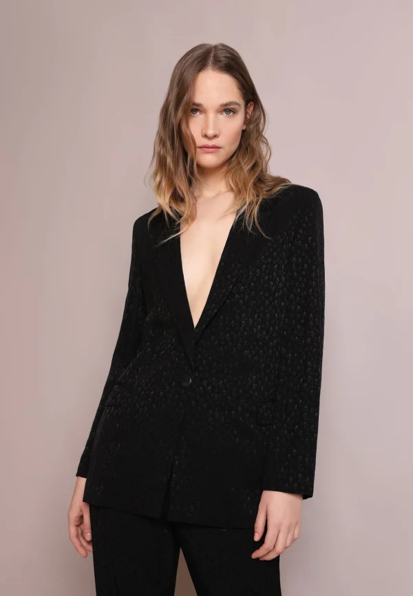 scalperscompany Blazer Jacquard Calaveras Estrellas-Mujer Total Look