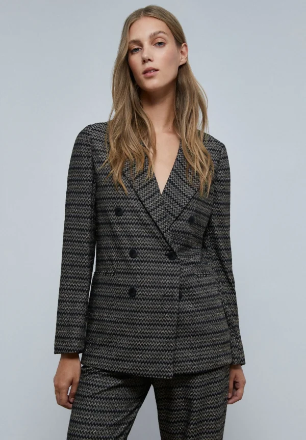 scalperscompany Blazer Ligera Metalizada-Mujer Total Look