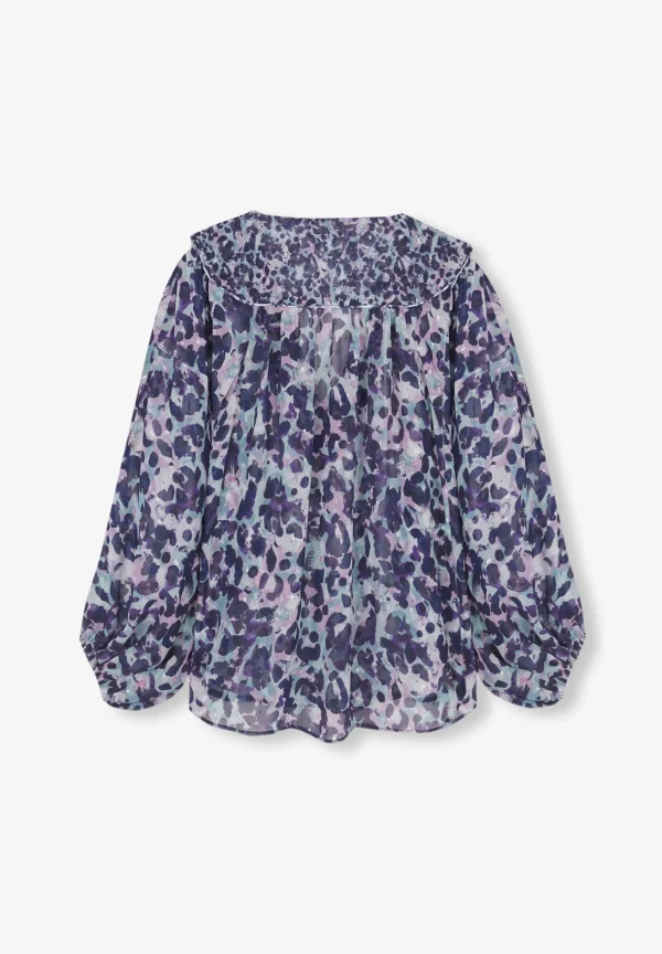 scalperscompany Blusa Animal Print-Mujer Total Look