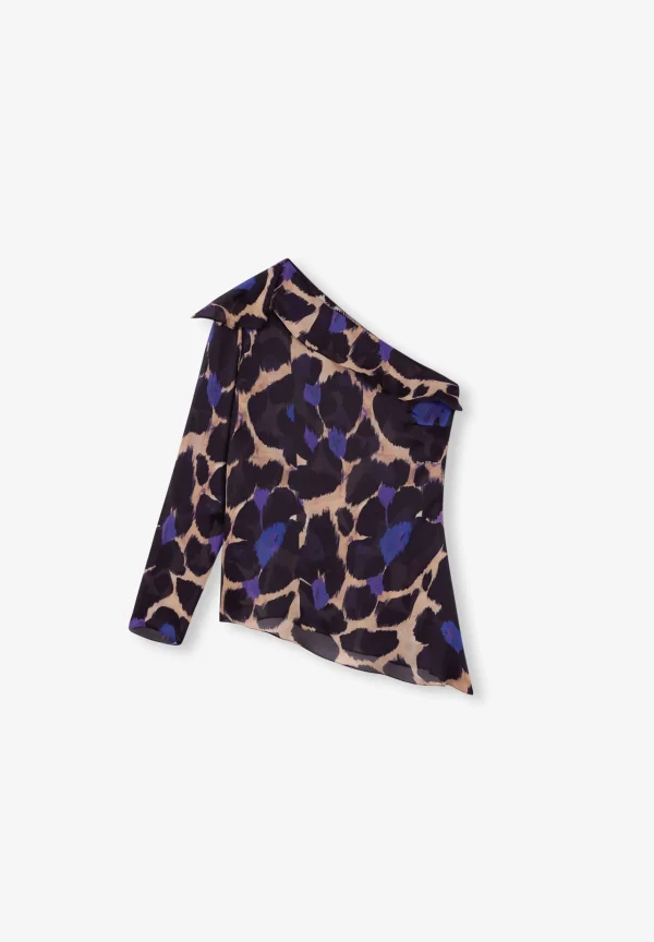 scalperscompany Blusa Asimetrica-Mujer Coleccion