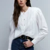 scalperscompany Blusa Detalle Jaretas-Mujer Camisas Y Blusas