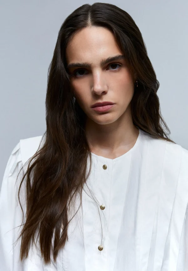 scalperscompany Blusa Detalle Jaretas-Mujer Camisas Y Blusas