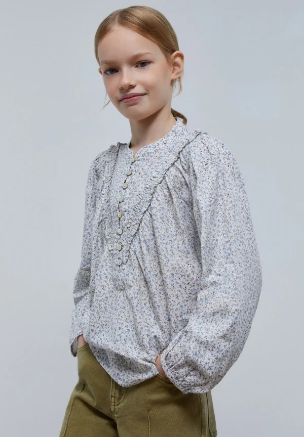 scalperscompany Blusa Flores Canesu-Niños Camisas