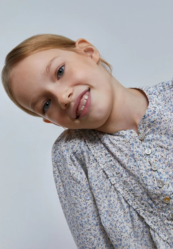 scalperscompany Blusa Flores Canesu-Niños Camisas