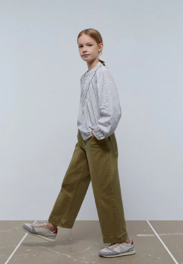 scalperscompany Blusa Flores Canesu-Niños Camisas