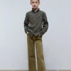 scalperscompany Blusa Flores Micropana-Niños Camisas