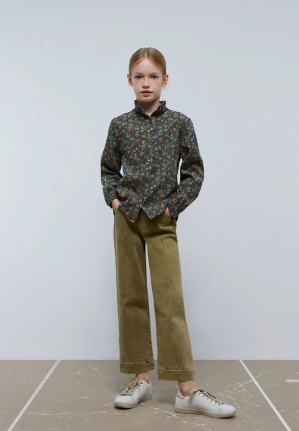 scalperscompany Blusa Flores Micropana-Niños Camisas