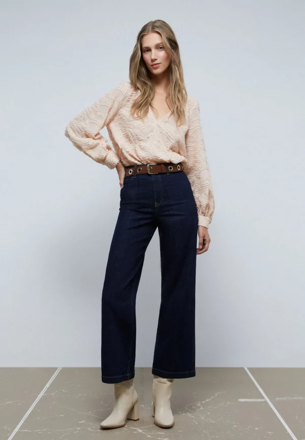 scalperscompany Blusa Jacquard-Mujer Camisas Y Blusas