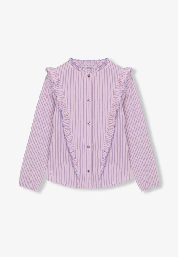 scalperscompany Blusa Rayas Volantes-Niños Camisas