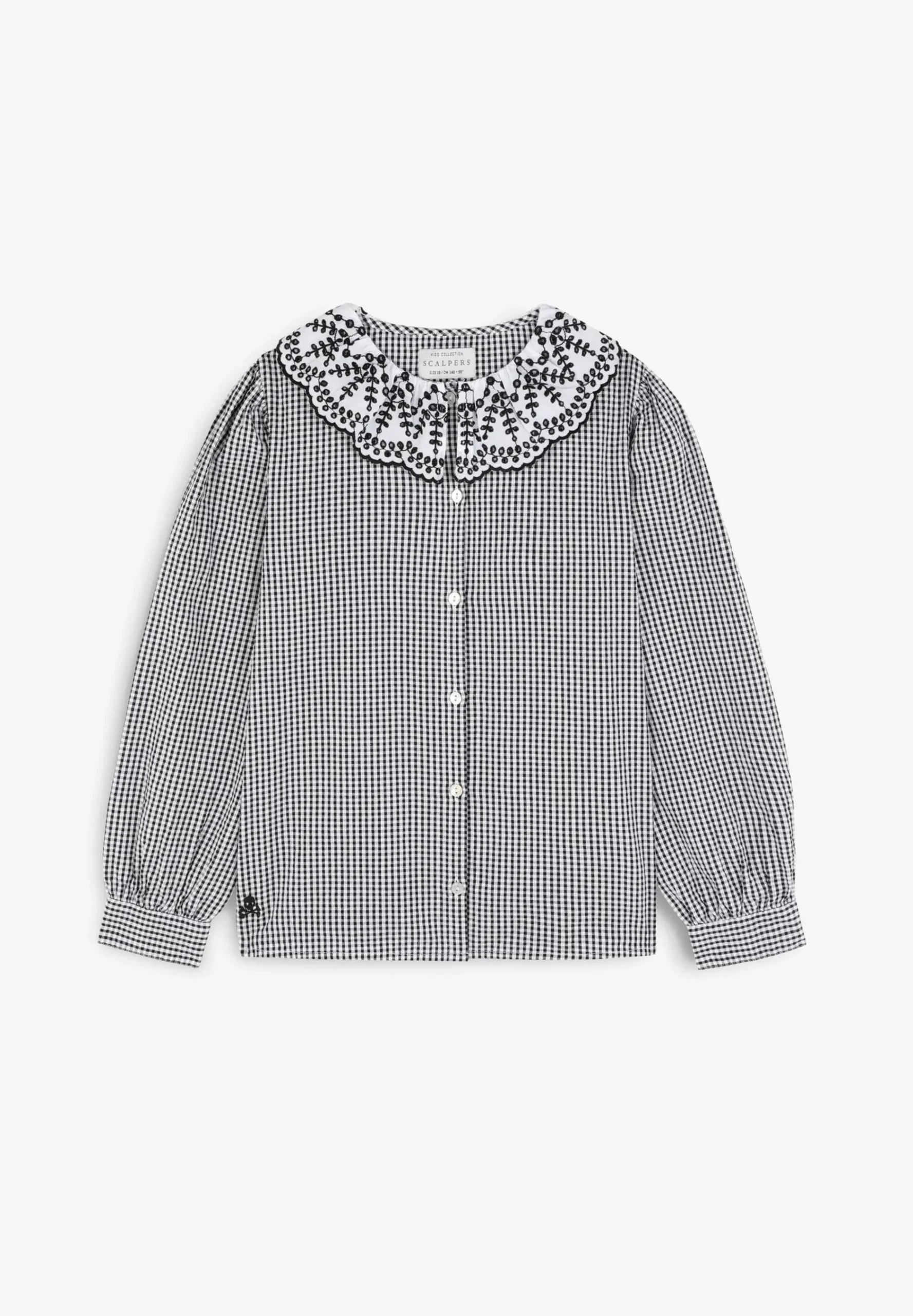 blusa_vichy_cuello_bordad_4.webp scalperscompany Blusa Vichy Cuello Bordado Suizo-Niños Camisas
