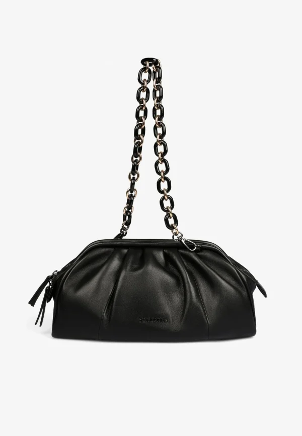 scalperscompany Bolso Clutch Piel Frunces-Mujer La Gran Fiesta