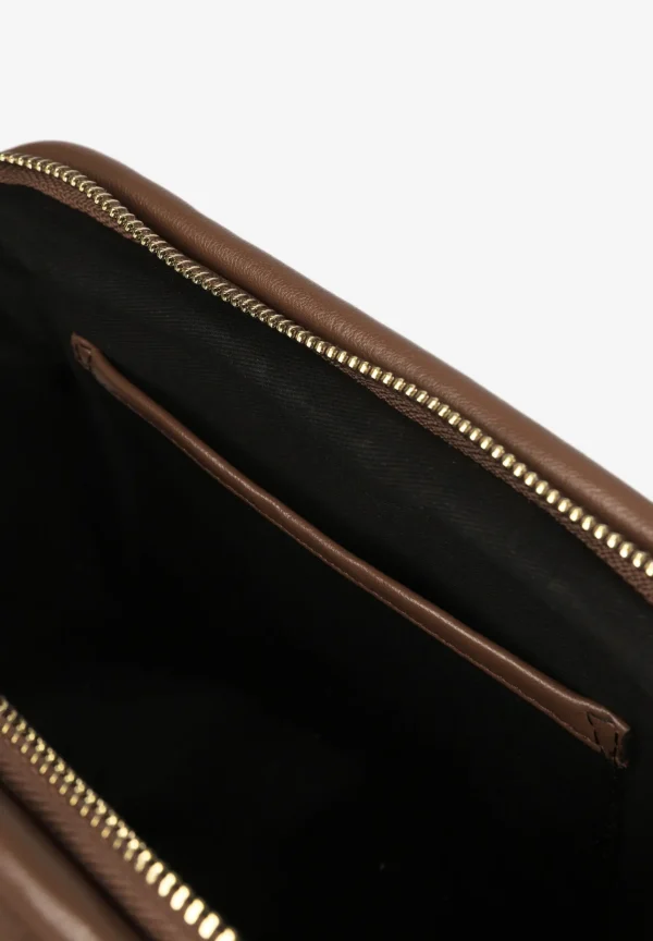 scalperscompany Bolso Clutch Piel Frunces-Mujer Coleccion